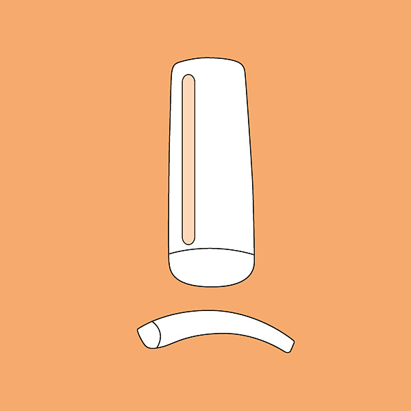 �velt  frosted clear tip, 50 db