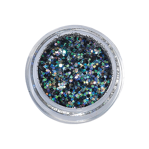 Ultra-csillog� flitterek, UV zsel�hez onyx