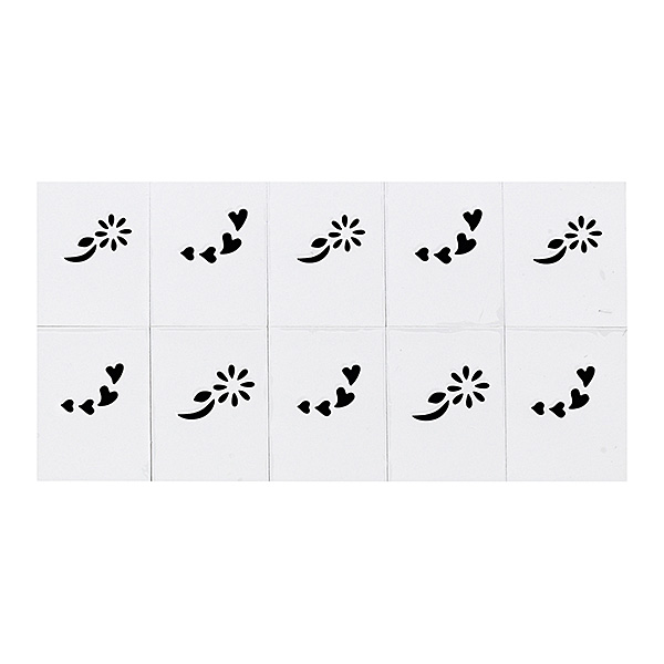 Nail art sablon 4