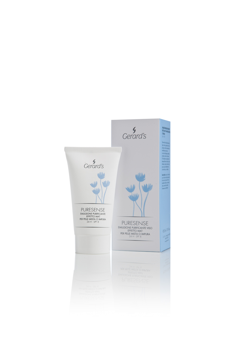 PURESENSE Tiszt�t� �s matt�t� emulzi� vegyes vagy zs�ros b�rre 24h - SPF 8, 50ml
